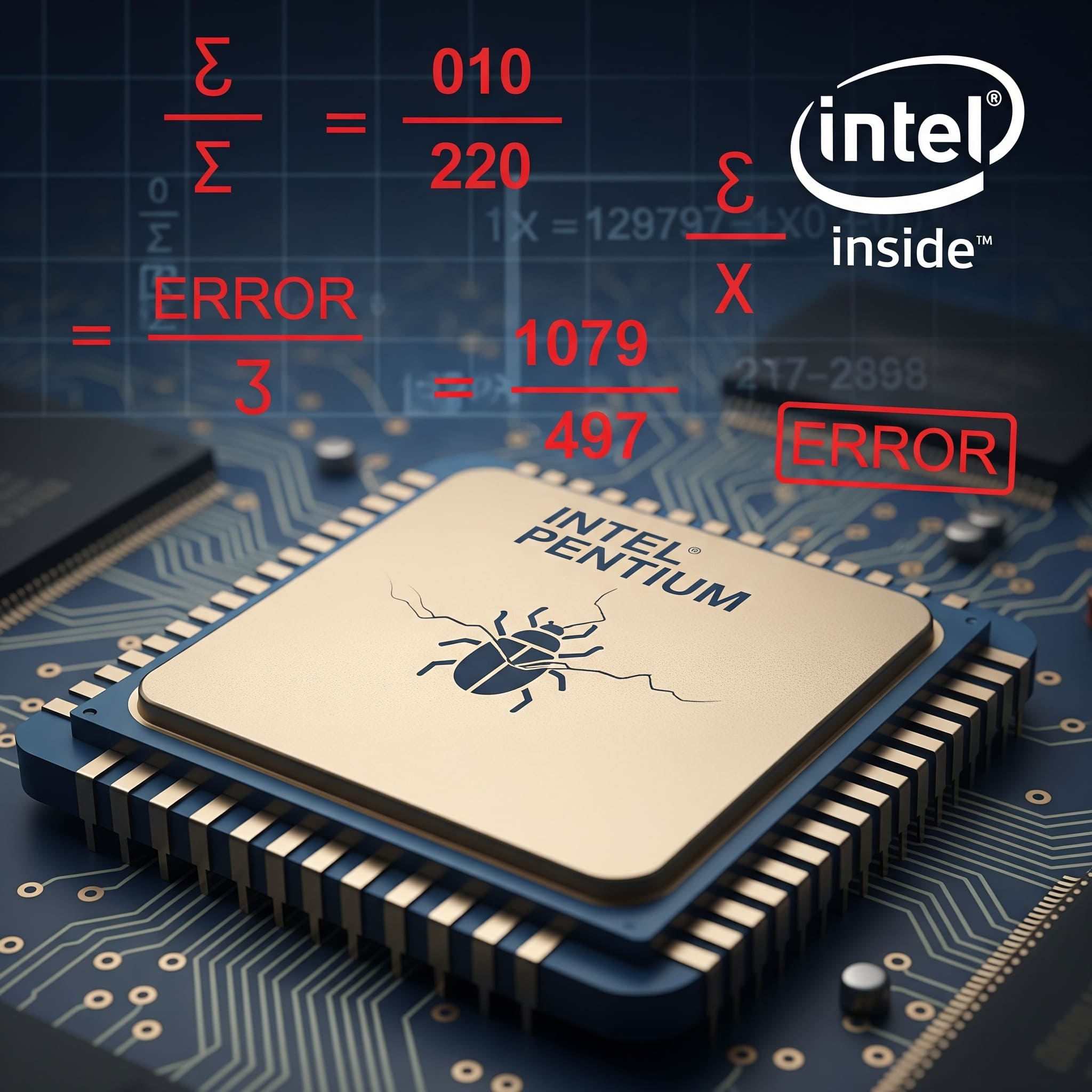 El Bug del Pentium FDIV (1994): La Crisis que Enseñó a Intel (y al Mundo IT) Lecciones de Transparencia y Calidad