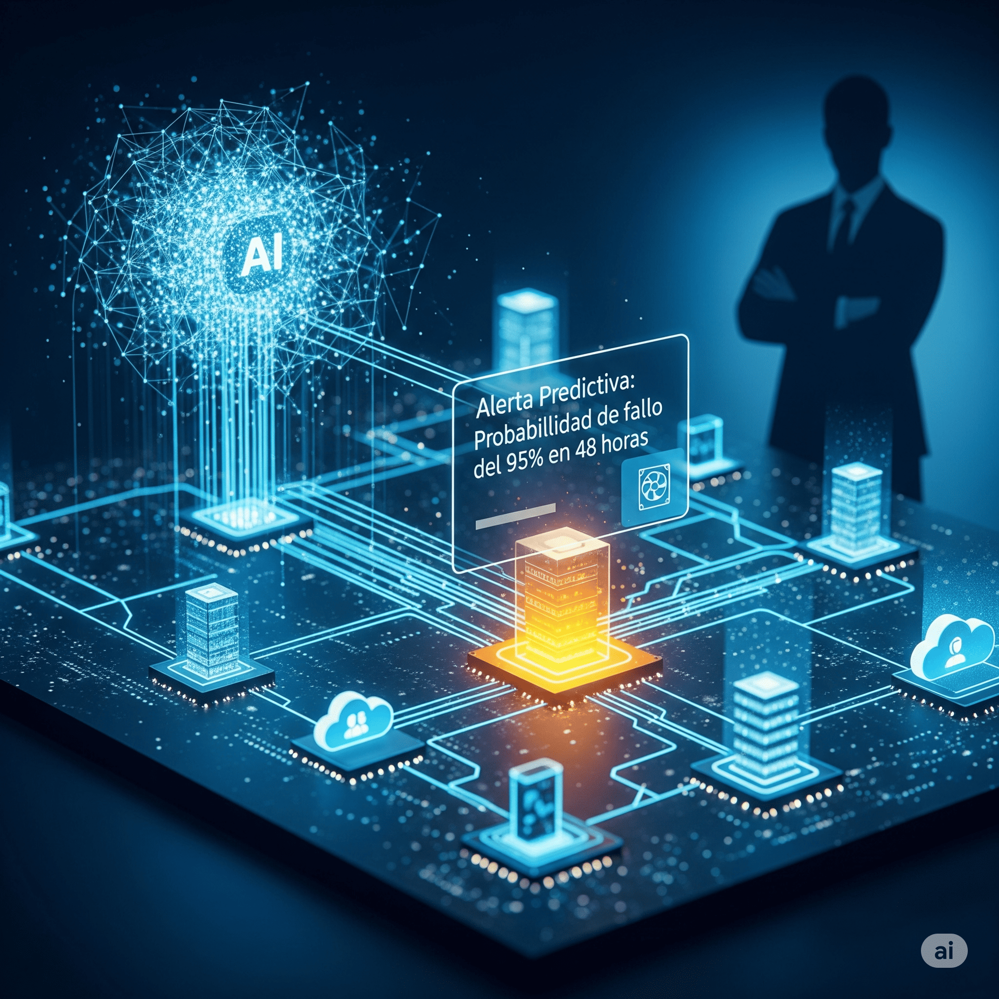 Más Allá de 'Apagar y Encender': Cómo la IA Transforma el Mantenimiento Informático en un Servicio Estratégico