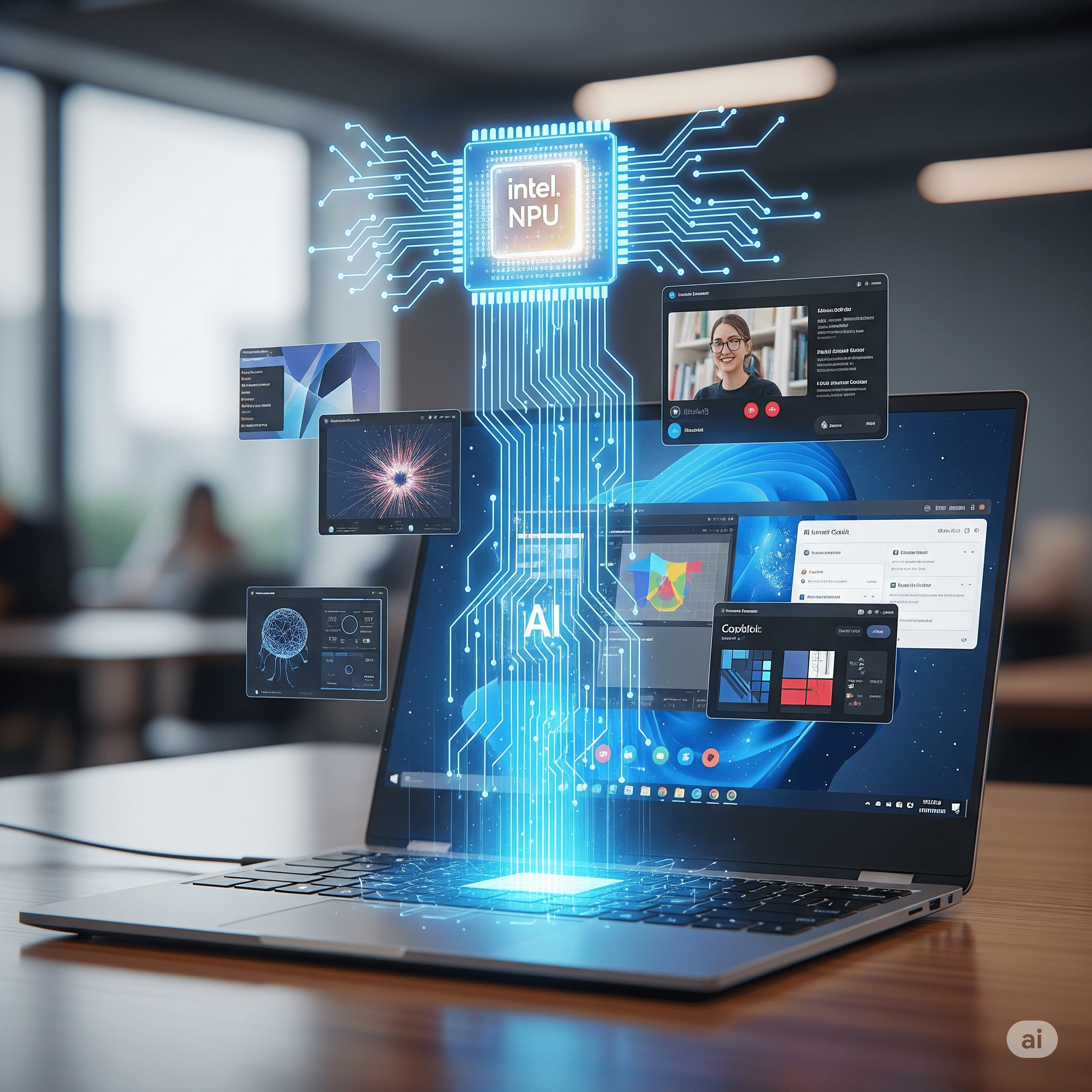 Intel Lanza sus Nuevos Procesadores con NPU de Próxima Generación: La Era del 'AI PC' Llega a la Empresa