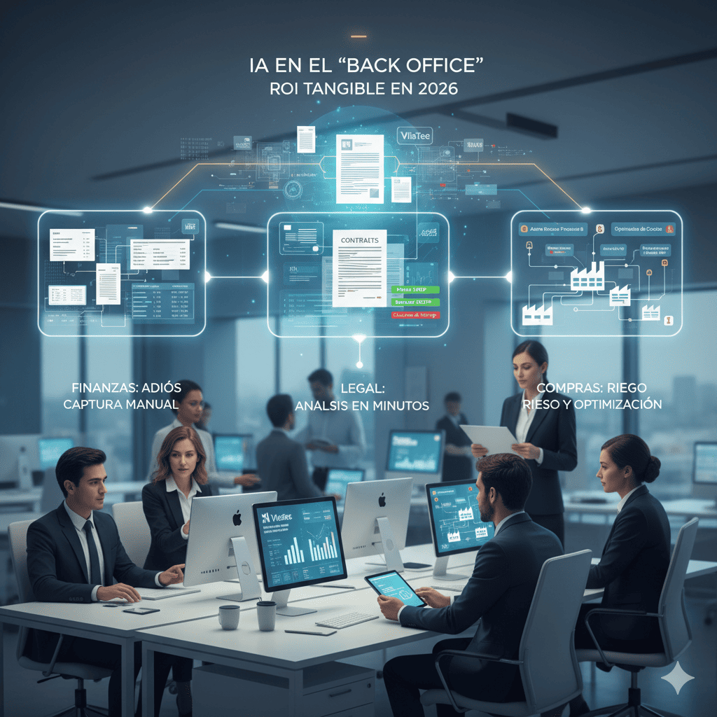 IA en el "Back Office": 3 Casos de Uso No-Glamurosos que Ahorrarán Miles a tu Empresa en 2026