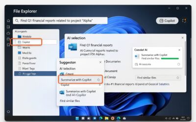IA en el Explorador de Archivos de Windows: Microsoft Reinventa la Gestión de Ficheros (Novedad Mayo 2025)
