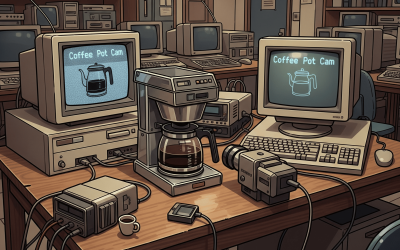 Vigilando el Café: La Curiosa y Cafeinada Historia de la Primera Webcam del Mundo