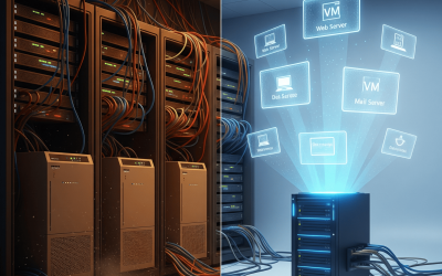 La Revolución Silenciosa de VMware: Cómo la Virtualización Redefinió el Centro de Datos para Siempre